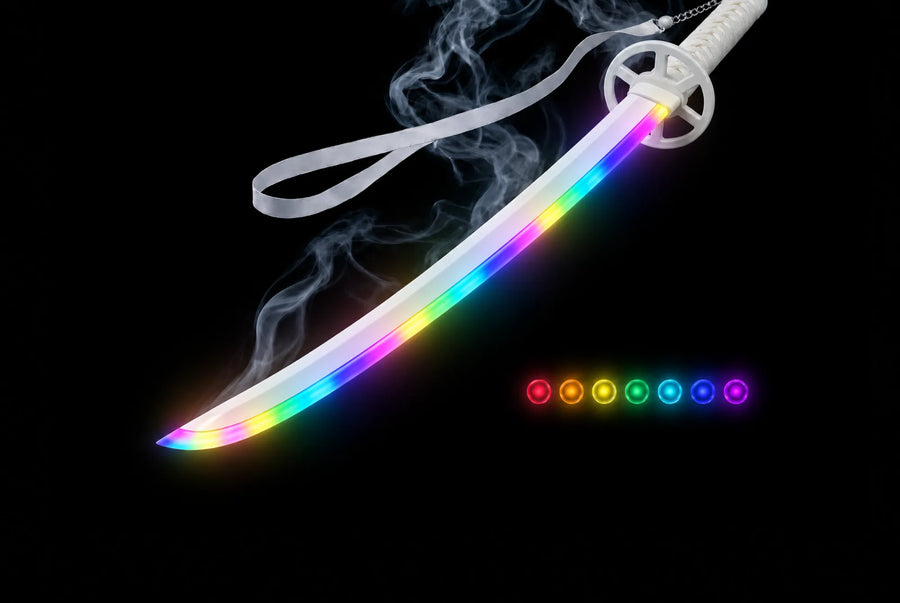 8 RGB Colors Katana Blade