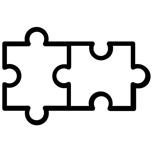 Puzzle pieces icon representing creative gaming setup ideas and inspiration at Dreams Setup.