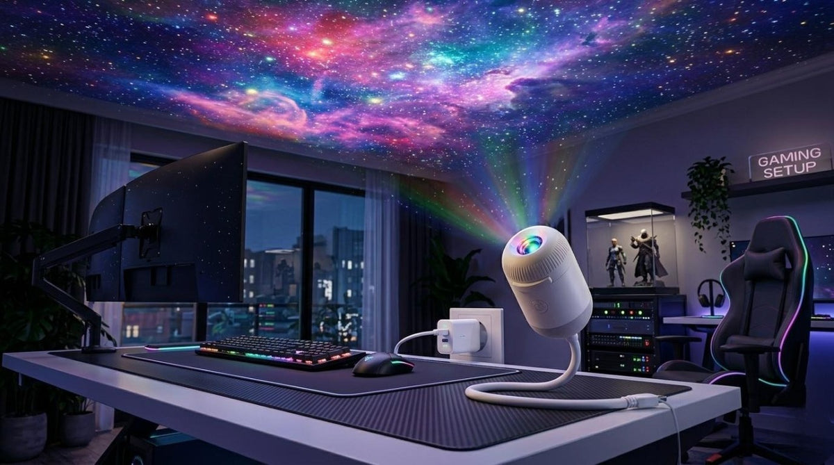 Dreams Setup™ 2 in 1 Galaxy Projector (USB)