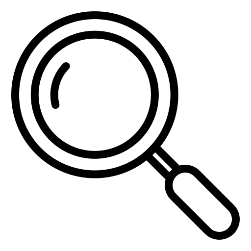 Magnifying glass icon for easy product search and discovery at Dreams Setup.